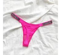 ATMACA Ropa Interior Diamantes De Diamantes De Diamantes De Diario Dhiny Mujeres Bragas Sexy Damas Breve Lencería-Pink,L,1Pc