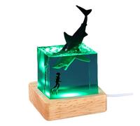 Atmósfera Luz de : lámpara de noche LED decorativa enchufable para la habitación del niño | Refinado brillo un escritorio animal único acento de acento, mesa de computadora, guardería para bebé