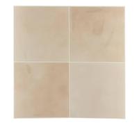 Atmosphera - 2 vinilos Decorativos Caro Cuadrado 25x25cm Beige