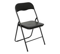 AC-Déco Silla plegable 5five Negra