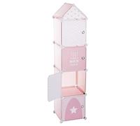 Atmosphera Columna de almacenamiento infantil Rosa