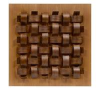 Atmosphera - Adorno de Pared Marc, 76 x 76 cm, marrón