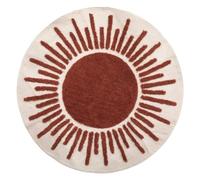 Atmosphera - Alfombra Alicante - con diseño de mechones - algodón - D90 cm