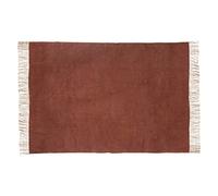 Atmosphera - Alfombra Bota algodón y Yute - Rosa Terracota - 120x170 cm