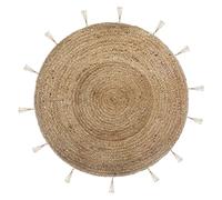 Atmosphera - Alfombra 'Cosyness' en Yute y lúrex D. 80 cm