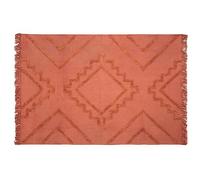Atmosphera Alfombra de algodón coquetado Inca Terracotta 120x170 cm diseñador de Interiores