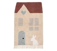Atmosphera – Alfombra de dormitorio infantil de algodón 100 x 150 cm