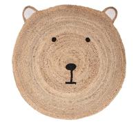 atmosphera Alfombra de yute Oso, 100 cm