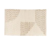 Atmosphera - Alfombra Rectangular Ameya, 60 x 90 cm, Color Beige - Modelo d
