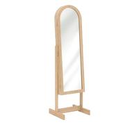 Atmosphera - Armario Joyero de pie con espejo 'Soleya' madera natural H.145cm