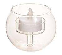 Atmosphera - Bola vela led redonda d.8cm cristal transparente