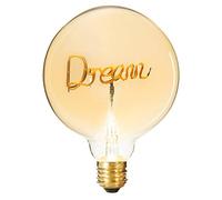 Atmosphera - Bombilla LED palabra 'Dream' ámbar E27
