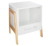 Atmosphera Caja de almacenamiento infantil de 1 compartimento blanca 33 x 40 cm