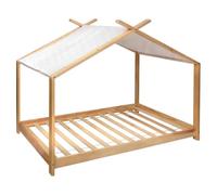 Atmosphera - Cama de Tienda Infantil «Ilan» - Madera 90 x 190 cm
