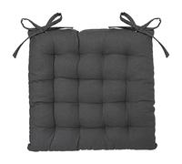 Cojín para sillas Atmosphera Gris oscuro 38 x 38 cm Beige