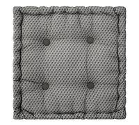 Atmosphera - Cojín de Suelo 'Otto' - algodón - Gris 40 x 40 cm