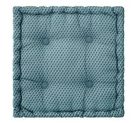 Atmosphera - Cojín de Suelo 'Otto' - algodón - Verde Azulado 40 x 40 cm