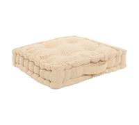 Atmosphera - Cojín de Suelo para niños Berlingot algodón - Beige - 40x40 cm
