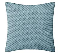 Atmosphera - Cojín - diseño Otto - algodón - Azul Pato - 38x38 cm