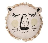 Atmosphera Cojín de flecos de león Gris 1 unidad (Paquete de 1)