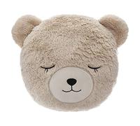 Atmosphera Cojín redondo de piel de oso