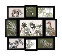 ATMOSPHERA CREATEUR D'INTERIEUR MARCO PARA FOTOS -COLOR NEGRO- CAPACIDAD 9 FOTOS, 10x 15 cm