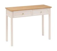 Atmosphera - Consola de 2 cajones mohea Marfil