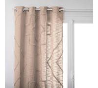 Atmosphera - Cortina - algodón - Marfil - 130x260 cm