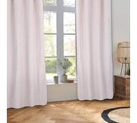 Atmosphera - Cortina con ojales «Wild» - gris claro 140 x 260 cm