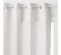 Atmosphera - Cortina 'Leon' con Ojales - Marfil 140 x 260 cm