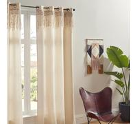 Atmosphera - Cortina 'Rituality' de macramé - 140 x 260 cm