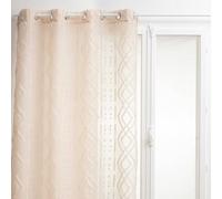 Atmosphera - Cortina Sama Patrón de Jacquard - Lino 140x240 cm