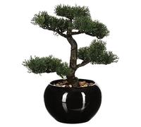 ATMOSPHERA CREATEUR D'INTERIEUR Bonsai Artificial en Maceta de cerámica Altura 36