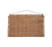 ATMOSPHERA CREATEUR D'INTERIEUR Cabecero Ori yacinto Natural | Jacinto de agua trenzada, para colgar. Para cama para 2 personas, dormitorio.