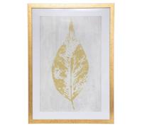 ATMOSPHERA CREATEUR D'INTERIEUR Cartel enmarcado Hoja - madera - 50x70 cm