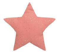 Atmosphera - Cojín Infantil Estrella Berlingot - algodón - Rosa Terracota - 40x40 cm