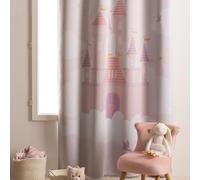 ATMOSPHERA CREATEUR D'INTERIEUR Cortina Opaca Infantil Castillo Rosa