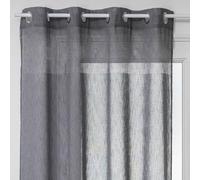 ATMOSPHERA CREATEUR D'INTERIEUR Cortina Transparente lijada Gris