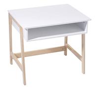 ATMOSPHERA CREATEUR D'INTERIEUR Escritorio de Madera Blanco 58x52