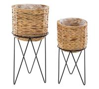 Atmosphera - Juego de 2 macetas Hya - de Metal