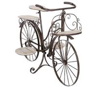 ATMOSPHERA CREATEUR D'INTERIEUR - Lámpara de pie Vélo de Metal y Madera H59 cm