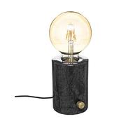 ATMOSPHERA CREATEUR D'INTERIEUR Lámpara saba mármol Dimm H11,5 negro