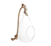 ATMOSPHERA CREATEUR D'INTERIEUR Macetero Colgante de Gota de Vidrio H25