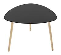 ATMOSPHERA CREATEUR D'INTERIEUR Mesa Auxiliar mileo Negra
