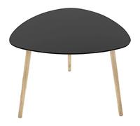 ATMOSPHERA CREATEUR D'INTERIEUR Mesa Auxiliar mileo Negra