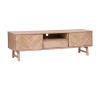 ATMOSPHERA CREATEUR D'INTERIEUR Mesa de TV Aeris 2 asientos 1 cajón beige
