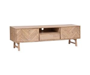 ATMOSPHERA CREATEUR D'INTERIEUR Mesa de TV Aeris 2 asientos 1 cajón beige