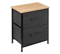 ATMOSPHERA CREATEUR D'INTERIEUR Mesilla 2 cajones Gris Oscuro