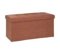 ATMOSPHERA CREATEUR D'INTERIEUR Puf Plegable Soren, Madera, marrón