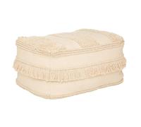 ATMOSPHERA CREATEUR D'INTERIEUR Puf seav, algodón Reciclado, Beige